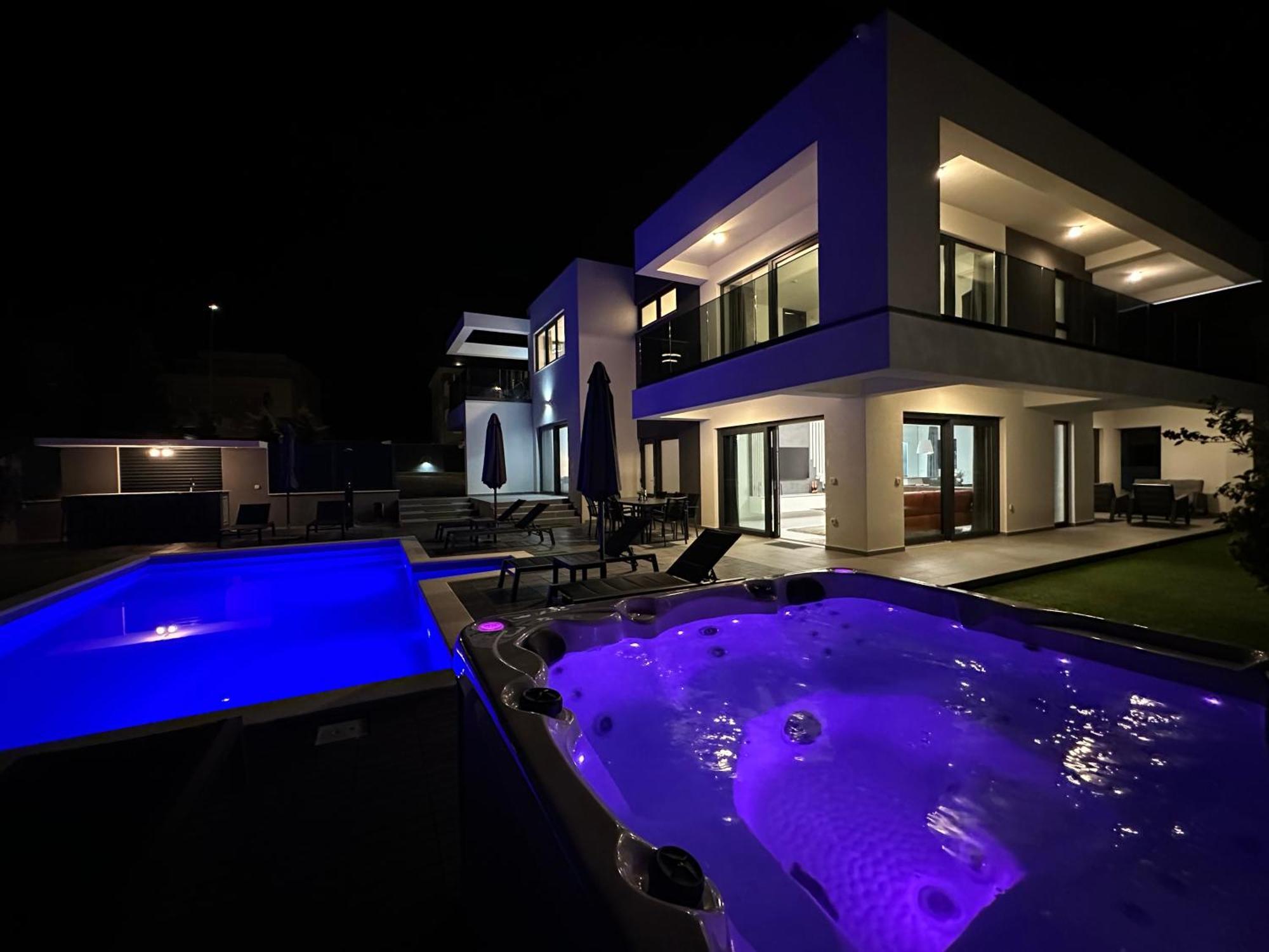 Fantasy Daydream Mansion Villa Novalja Buitenkant foto